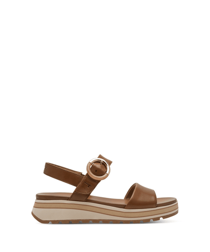 Sandalo cognac - Piedi Folli