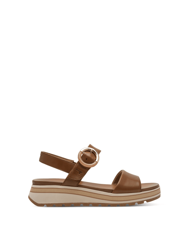 Sandalo cognac - Piedi Folli