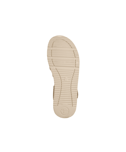 Sandalo in pelle tan - Piedi Folli