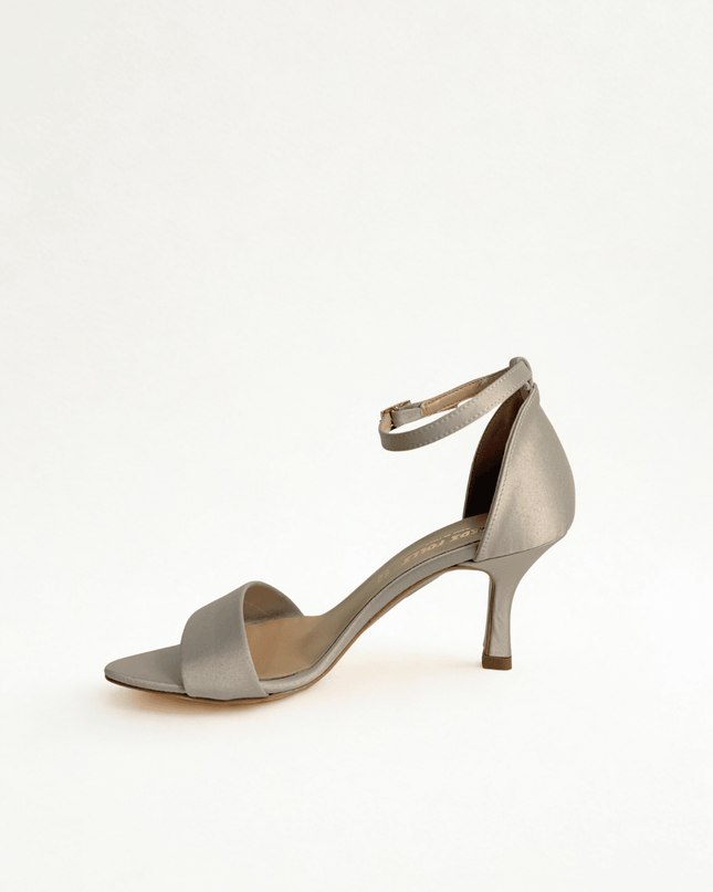 Sandalo in raso nude - Piedi Folli