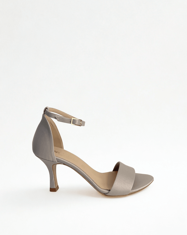 Sandalo in raso nude - Piedi Folli