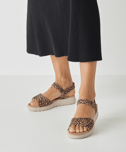 Sandalo leopard - Piedi Folli