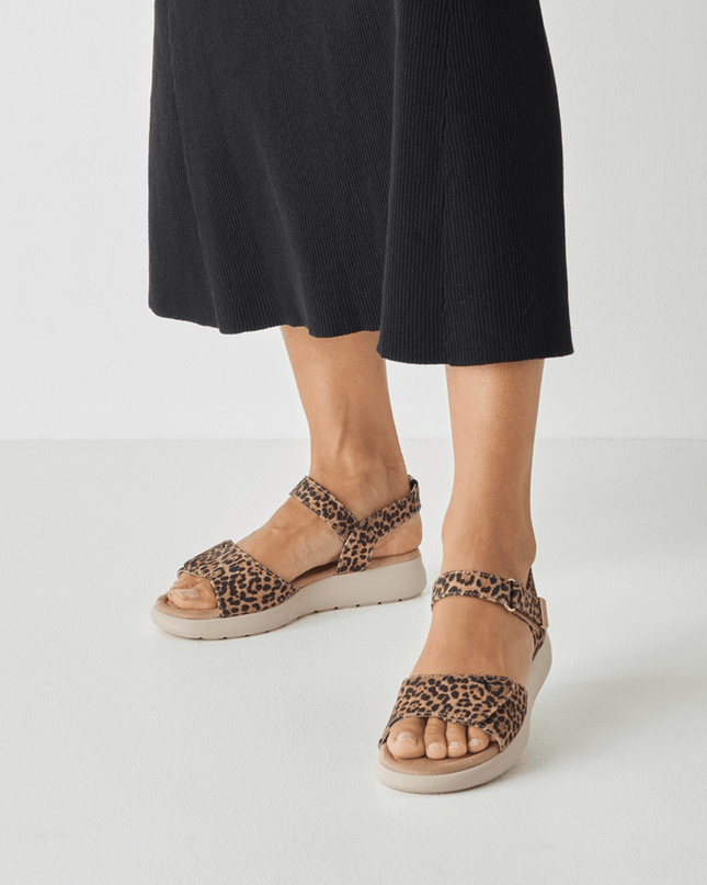 Sandalo leopard - Piedi Folli