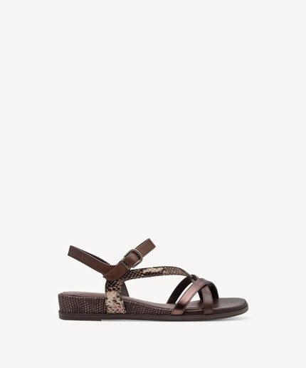 Sandalo marrone - Piedi Folli