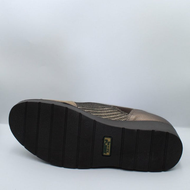 Scarpa casual bronzo - Piedi Folli