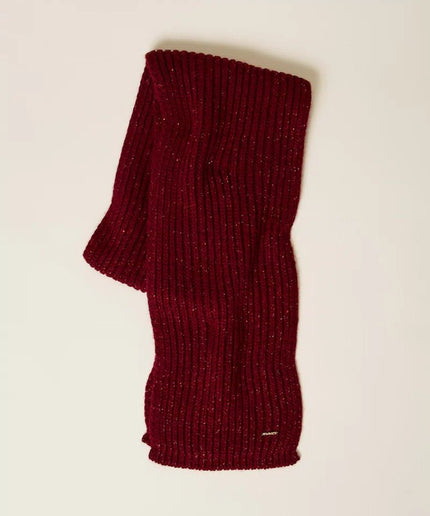 Sciarpa in maglia con lurex - Piedi Folli