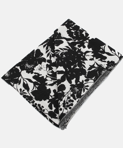 Sciarpa Jacquard Flowers - Piedi Folli