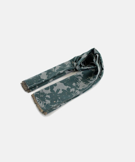 Sciarpa Jacquard Flowers - Piedi Folli