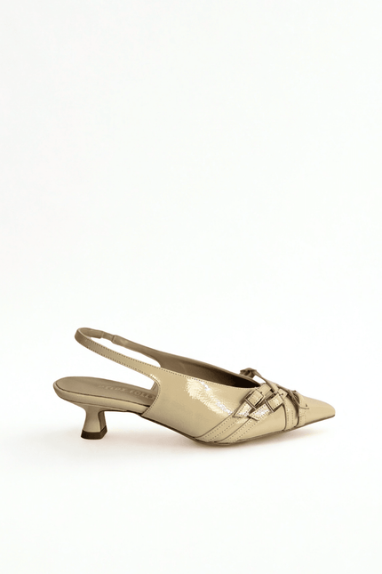 Slingback crema - Piedi Folli