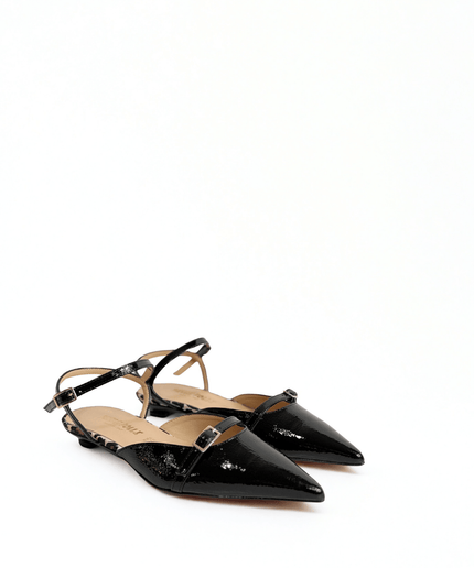 Slingback Nero - Piedi Folli