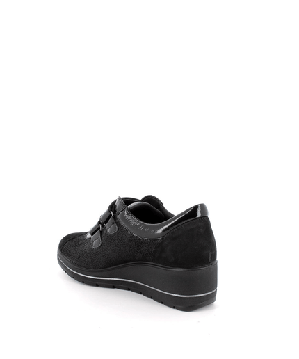 Sneakers con zeppa nero - Piedi Folli