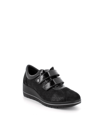 Sneakers con zeppa nero - Piedi Folli