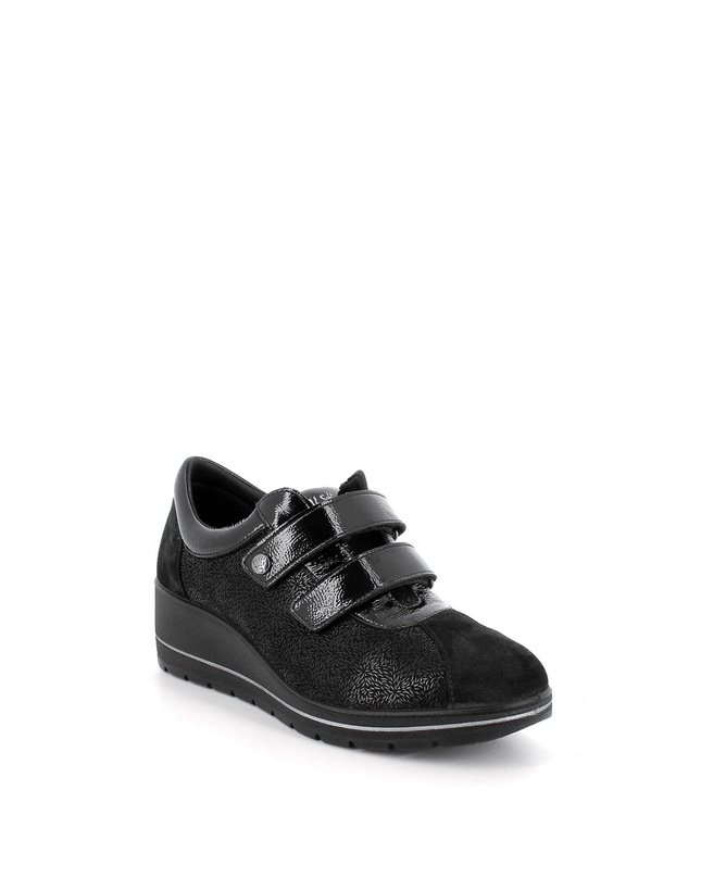 Sneakers con zeppa nero - Piedi Folli