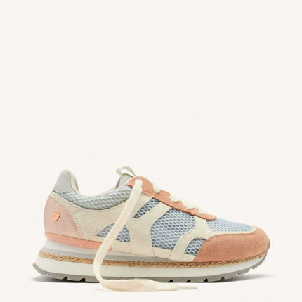 SNEAKERS CON ZEPPA PELLE E RETE EDDINGTON - Piedi Folli