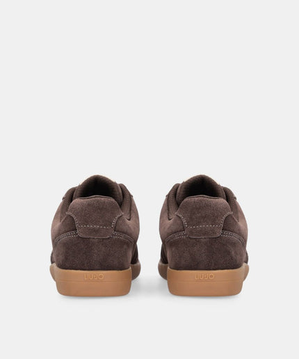 Sneakers in pelle ebano - Piedi Folli