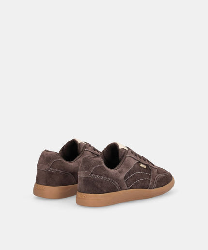 Sneakers in pelle ebano - Piedi Folli