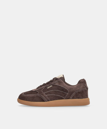 Sneakers in pelle ebano - Piedi Folli