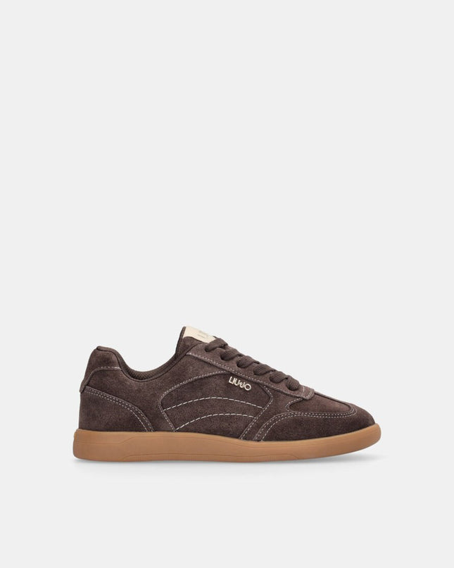 Sneakers in pelle ebano - Piedi Folli