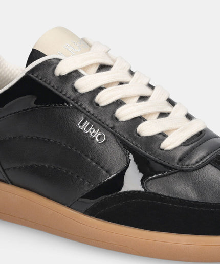 Sneakers in pelle nero - Piedi Folli