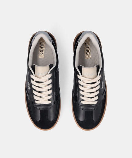 Sneakers in pelle nero - Piedi Folli