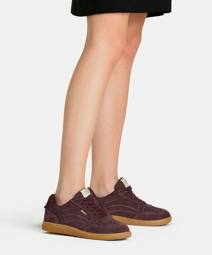 Sneakers in pelle rosso - Piedi Folli