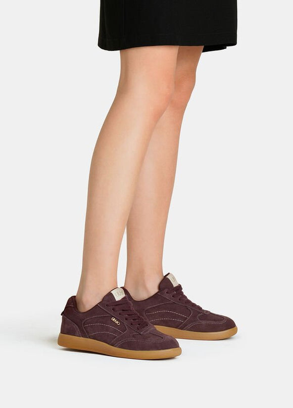 Sneakers in pelle rosso - Piedi Folli