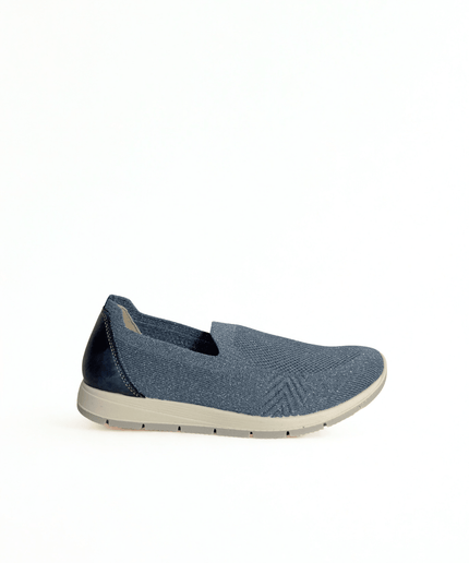 Sneakers in tela azzurra - Piedi Folli