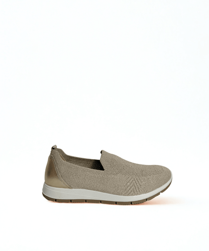 Sneakers in tela beige - Piedi Folli