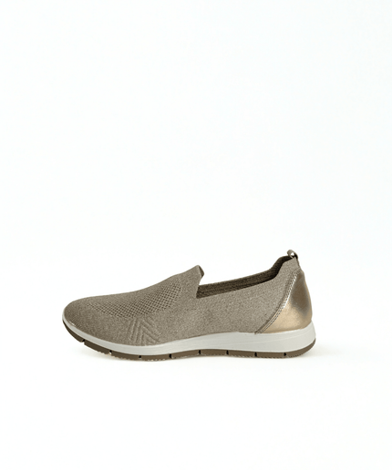 Sneakers in tela beige - Piedi Folli