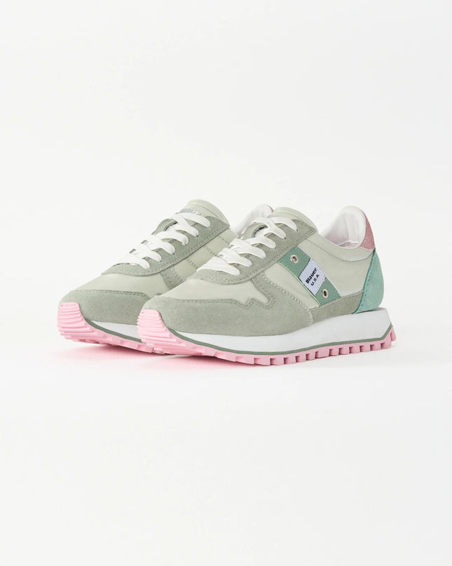 Sneakers Millen acqua pink - Piedi Folli