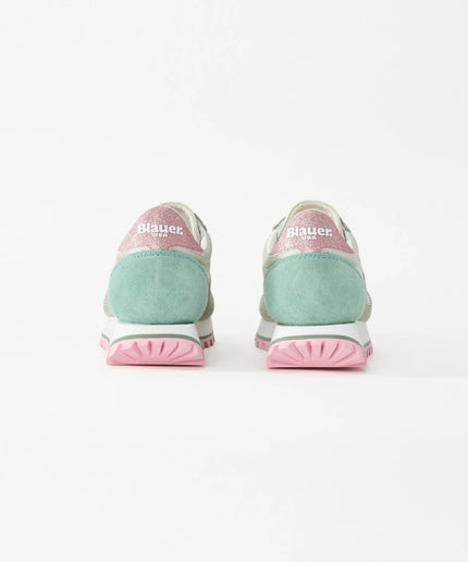 Sneakers Millen acqua pink - Piedi Folli