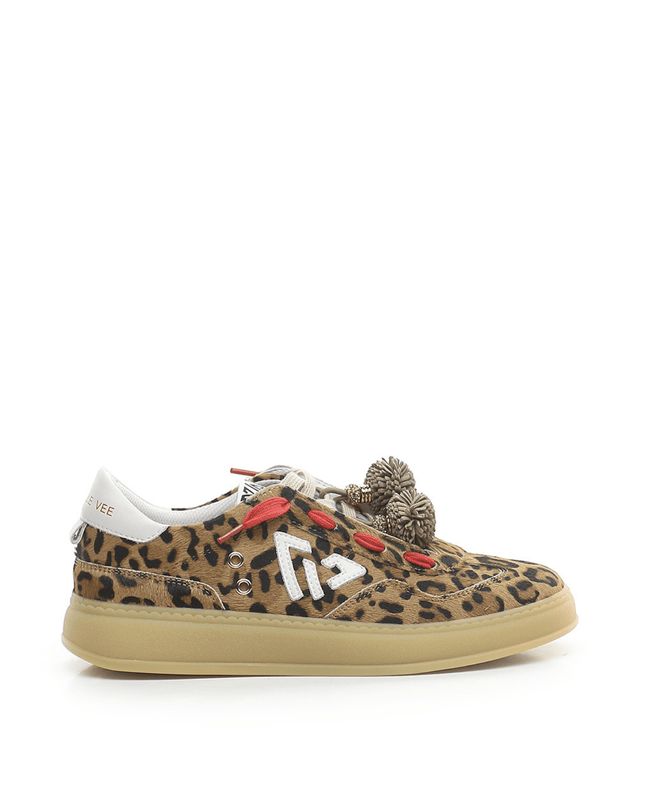 Sneakers pixi cavallino leopard - Piedi Folli