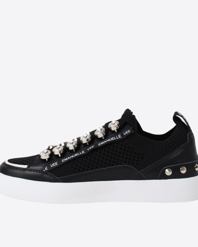 Sneakers soledad con calzino Black - Piedi Folli