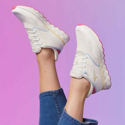 Sneakers White comb - Piedi Folli