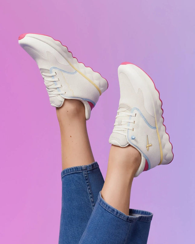 Sneakers White comb - Piedi Folli