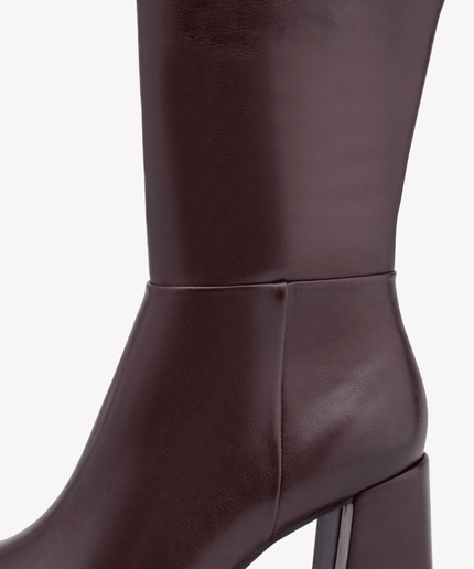 Stivale burgundy - Piedi Folli