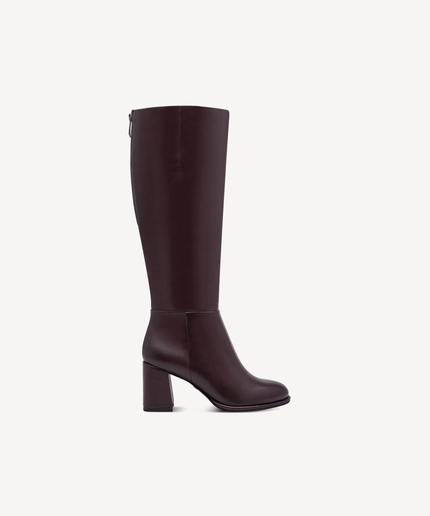 Stivale burgundy - Piedi Folli