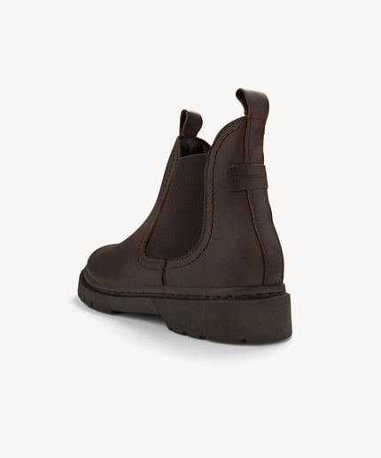 Stivaletti Chelsea marrone - Piedi Folli