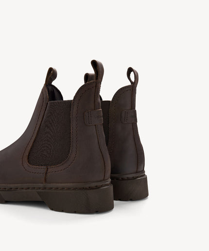 Stivaletti Chelsea marrone - Piedi Folli