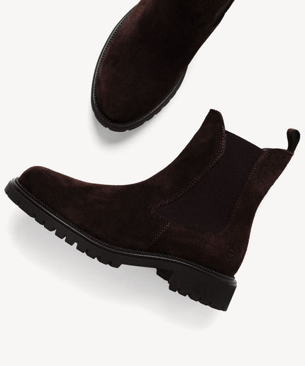 Stivaletti Chelsea marrone - Piedi Folli