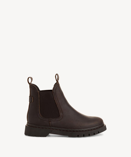 Stivaletti Chelsea marrone - Piedi Folli