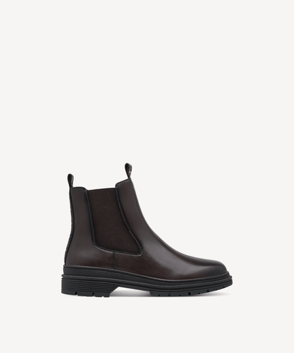 Stivaletti Chelsea mocca - Piedi Folli