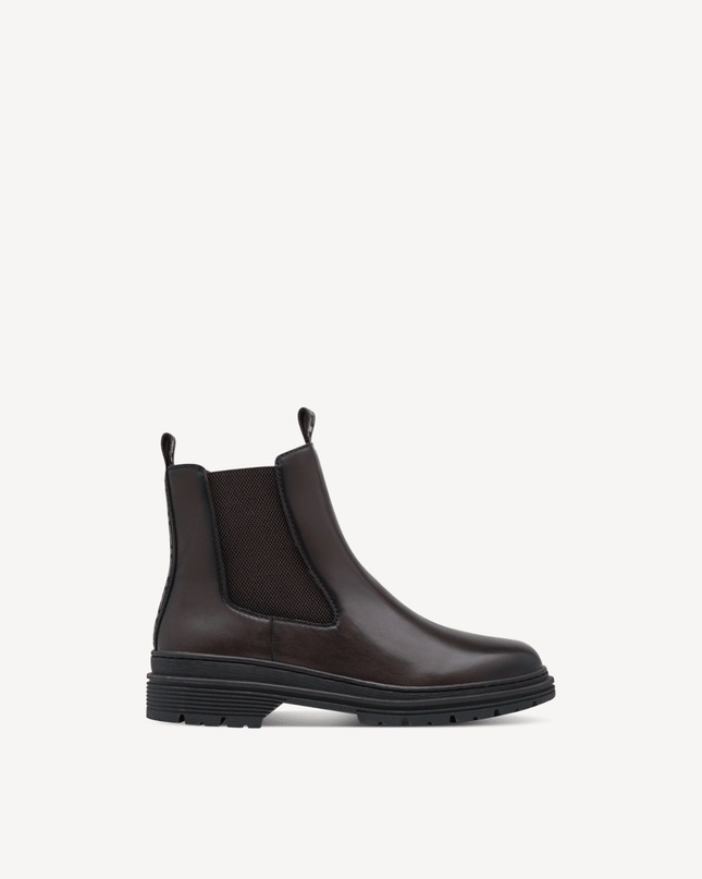 Stivaletti Chelsea mocca - Piedi Folli