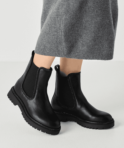 Stivaletti Chelsea nero - Piedi Folli