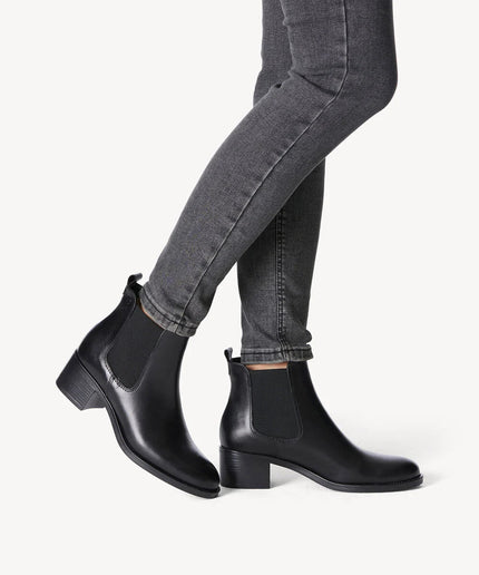 Stivaletti Chelsea nero - Piedi Folli