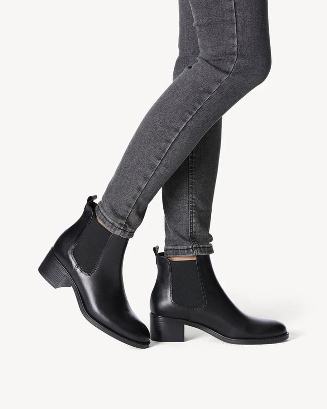 Stivaletti Chelsea nero - Piedi Folli