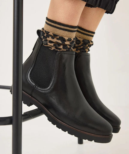Stivaletti Chelsea nero - Piedi Folli
