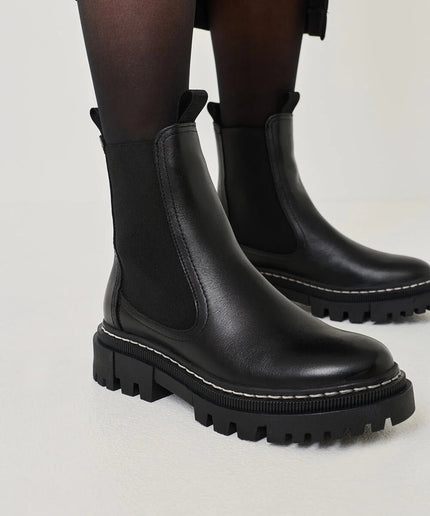 Stivaletti Chelsea nero - Piedi Folli