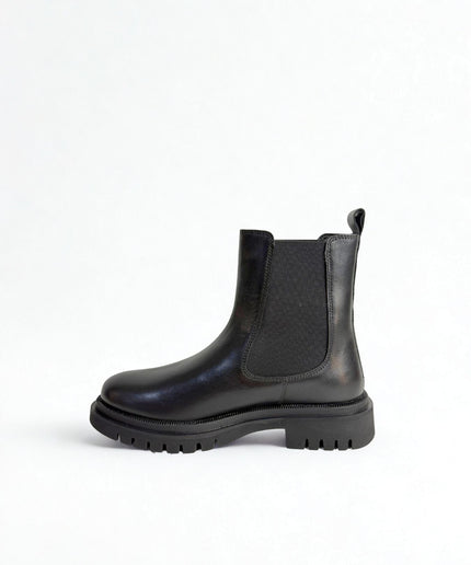Stivaletti Chelsea nero - Piedi Folli