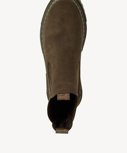 Stivaletti Chelsea verde - Piedi Folli